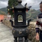 烧纸炉 本厂专业铸造六角三层焚经炉 祠堂世代昌盛聚宝炉 墓地化纸炉
